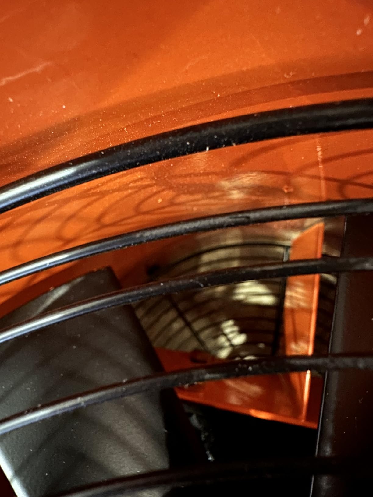 VEVOR Air Mover Blower Fan 12 in, 3198CFM 585W, Portable Ventilator, Orange customer photo 2