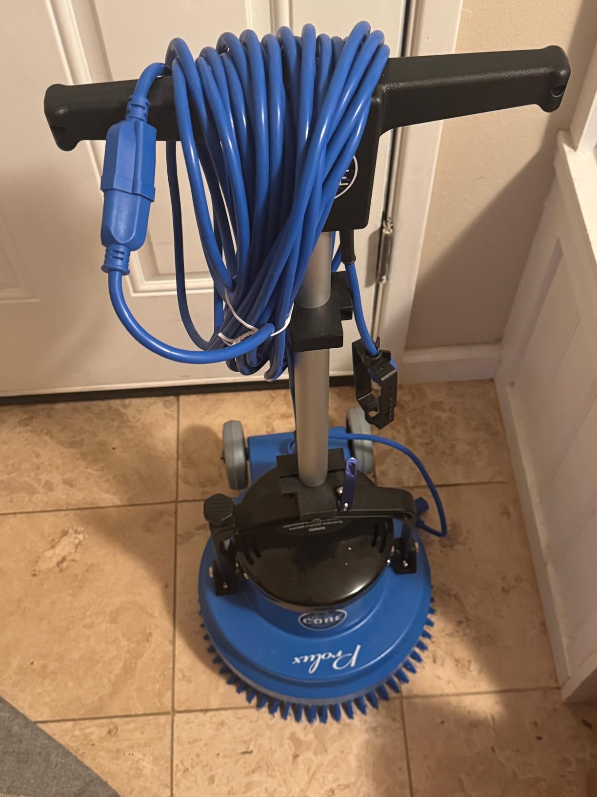 Prolux Core Heavy Duty Single Pad Commercial Polisher, Floor Buffer Machine, Scrubber, 15 Inch Commercial Duty w/Hard Brush Only customer photo 1