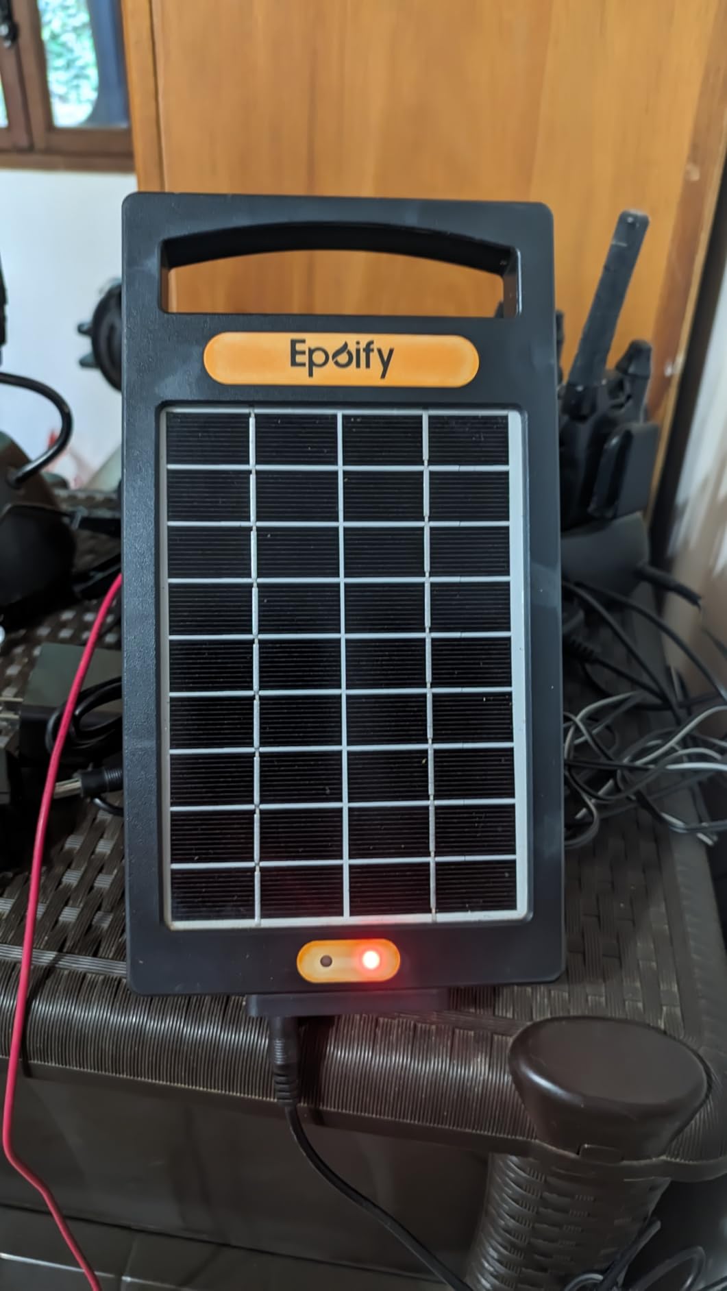 24-Hour Solar Electric Fence Charger, 0.18J, 10-Mile for Livestock | Portable All-in-One Energizer, 5700-10200V Pulse Output, 24/7 Solar Charging, Weatherproof, Deters Predators customer photo 2