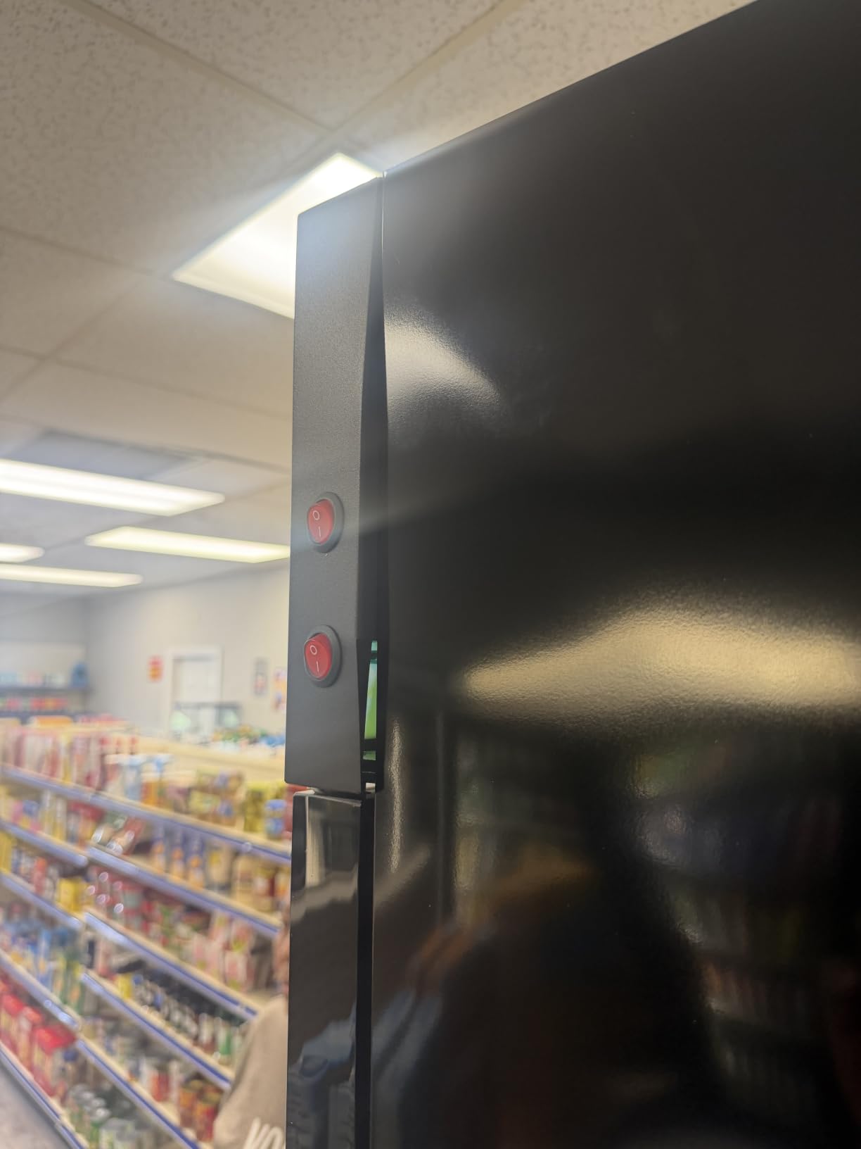 BODEGACOOLER Commercial Refrigerator, 5.7 Cu.Ft Glass Door Beverage Cooler | Merchandiser Refrigerator with Adjustable Shelves, Upright Single Swing Glass Door Display Refrigerator with Soft LED Light customer photo 2