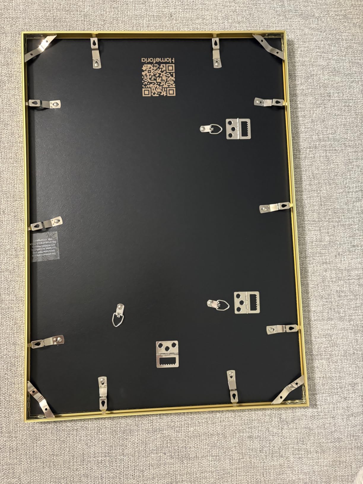 27x40 Black Poster Frame, High-End Metal, 24x36 Mat, Glass | High End Aluminum, Tempered Glass, Acid-Free 24x36 Removable Mat, 27x40 in Edge-to-Edge Display 40x27, Wall Kit, Set Of 1 customer photo 1