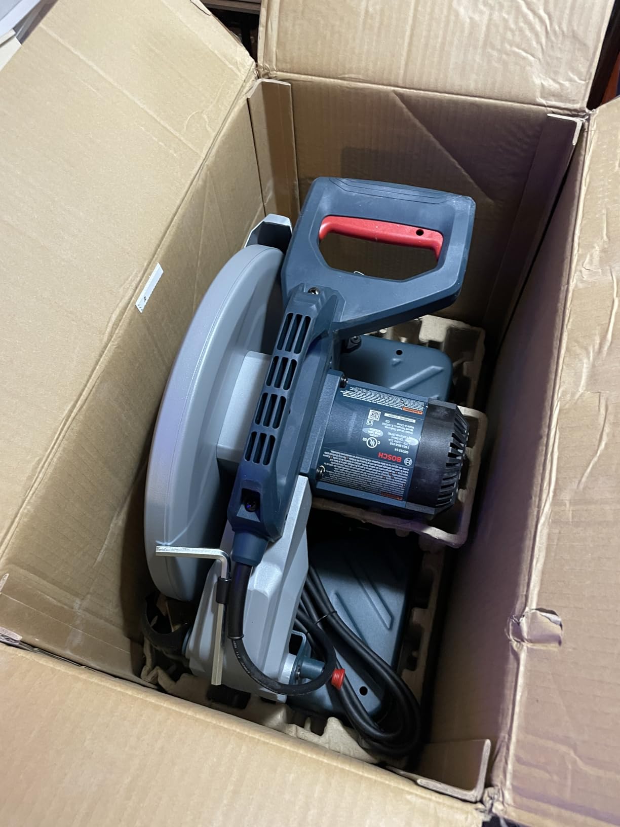 BOSCH GCO15-14 14 In. Abrasive Cut-Off Machine: Powerful 15 Amp Motor, Large Cutting Capacity, and Adjustable Fence for Quick and Accurate Cuts customer photo 1