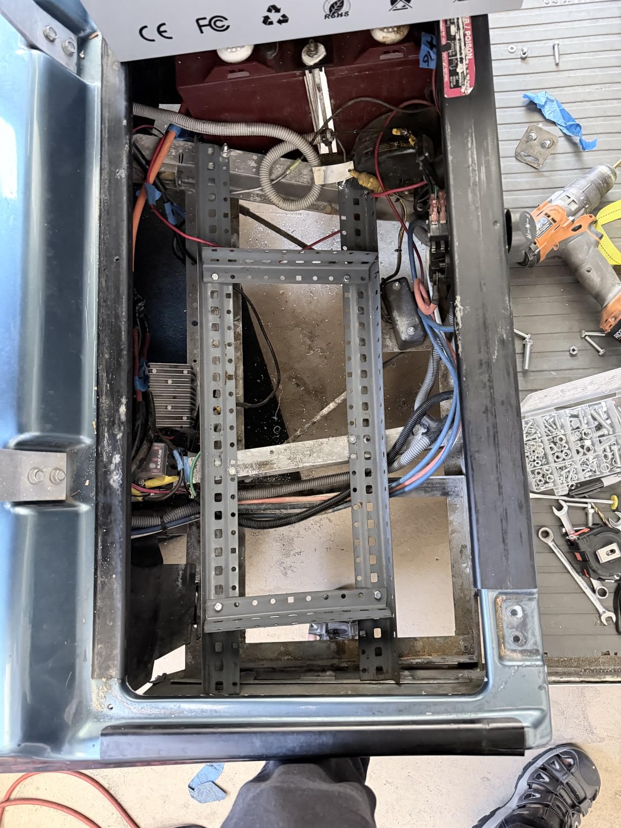 LOSSIGY 48V Lithium Battery Golf Cart Conversion Kit with Charger&Monitor | 100AH Deep Cycle LiFePO4 Battery 5.12Kwh Built in 200A Bluetooth BMS Peak Current 1000A(3-5s) customer photo 2