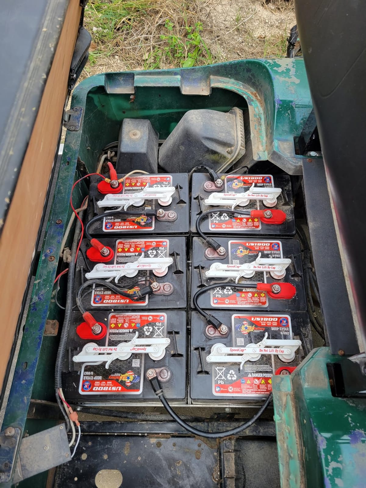 US Battery US1800XC2 6V Deep Cycle Battery, Pack of 6 | 208Ah Golf Cart, Solar, Marine, RV & Industrial Use, BCI Group GC2, Replaces T-605, T-105 customer photo 1