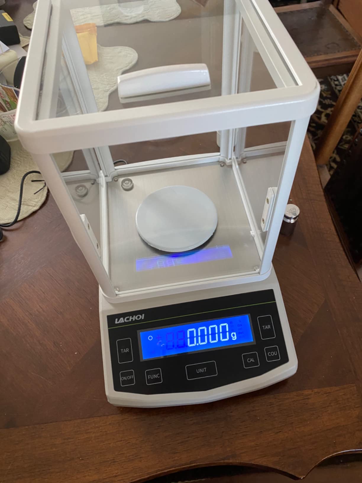 Analytical Balance 0.0001g 120g Precision Lab Scale 0.1mg Accuracy customer photo 2