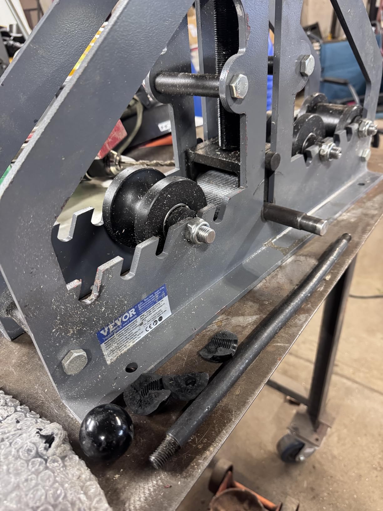 VEVOR Tube Roller Bender, Max 1-1/2