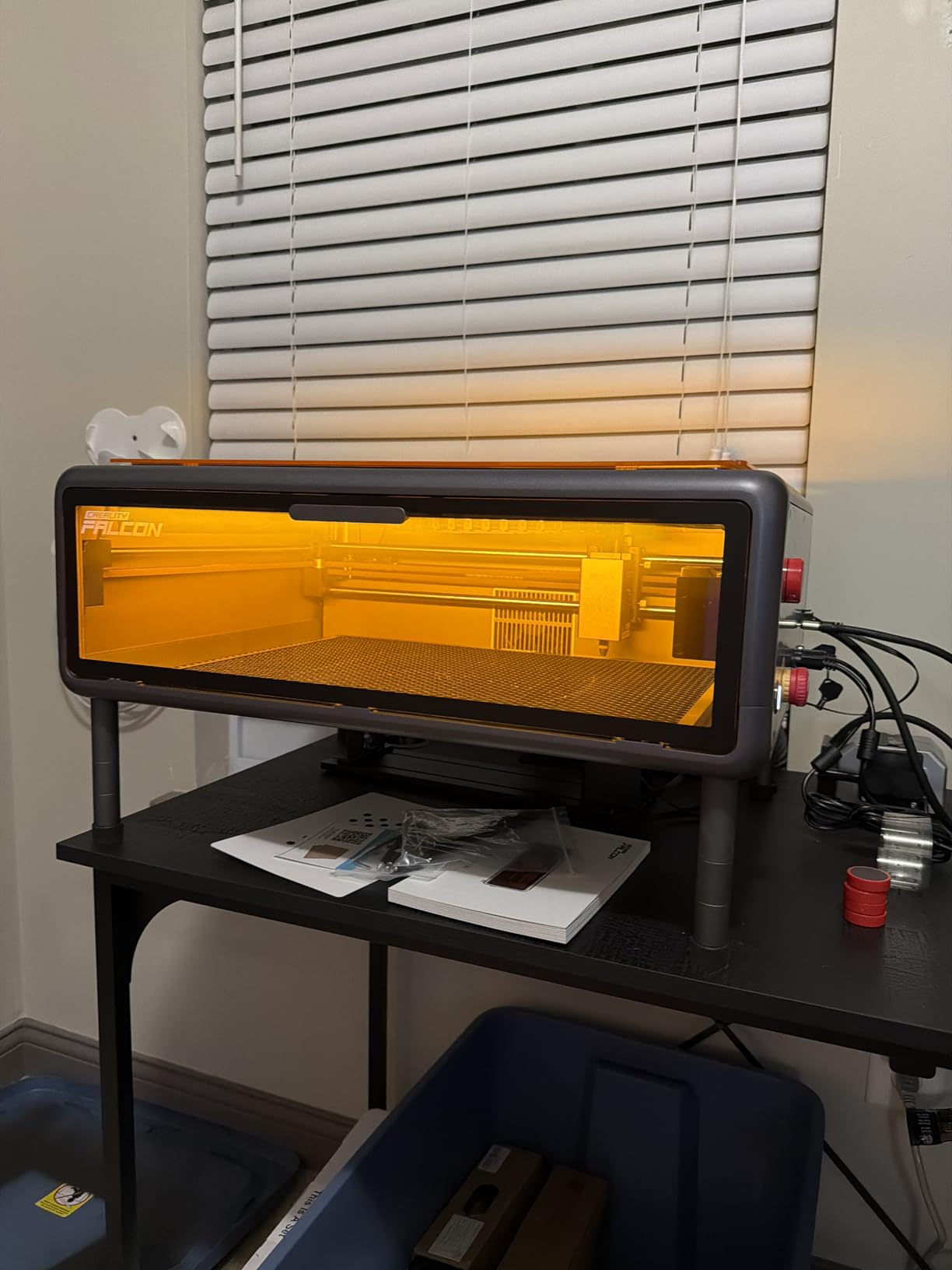 CREALITY FALCON A1 10W Laser Engraver, 80W Enclosed Laser Cutter and Engraver Machine with Air Assist, Smart Camera Positioning, 600mm/s Speed, Smart Material Recognition, Ideal for Wood & Metal customer photo 2
