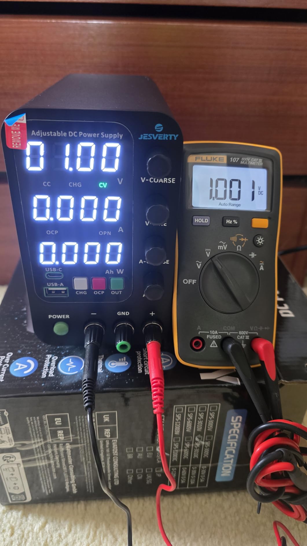 DC Power Supply Variable, 0-32V 0-10A Switching Bench Power Supply with Intelligent Charging Mode, 20W USB & Type-C Quick-Charge, Encoder Knob, Output Switch, 4-Digit LED Display - SPS-3010C customer photo 2