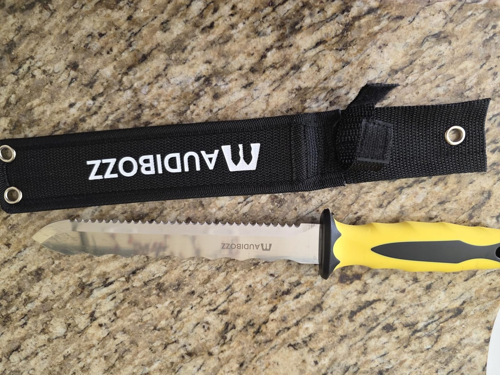 Sod Cutter Knife: Insulated Knife 11.14-inch Sod Knife Blade, Stainless Steel Double-Edged for Outdoor Lawn Repair customer photo 2