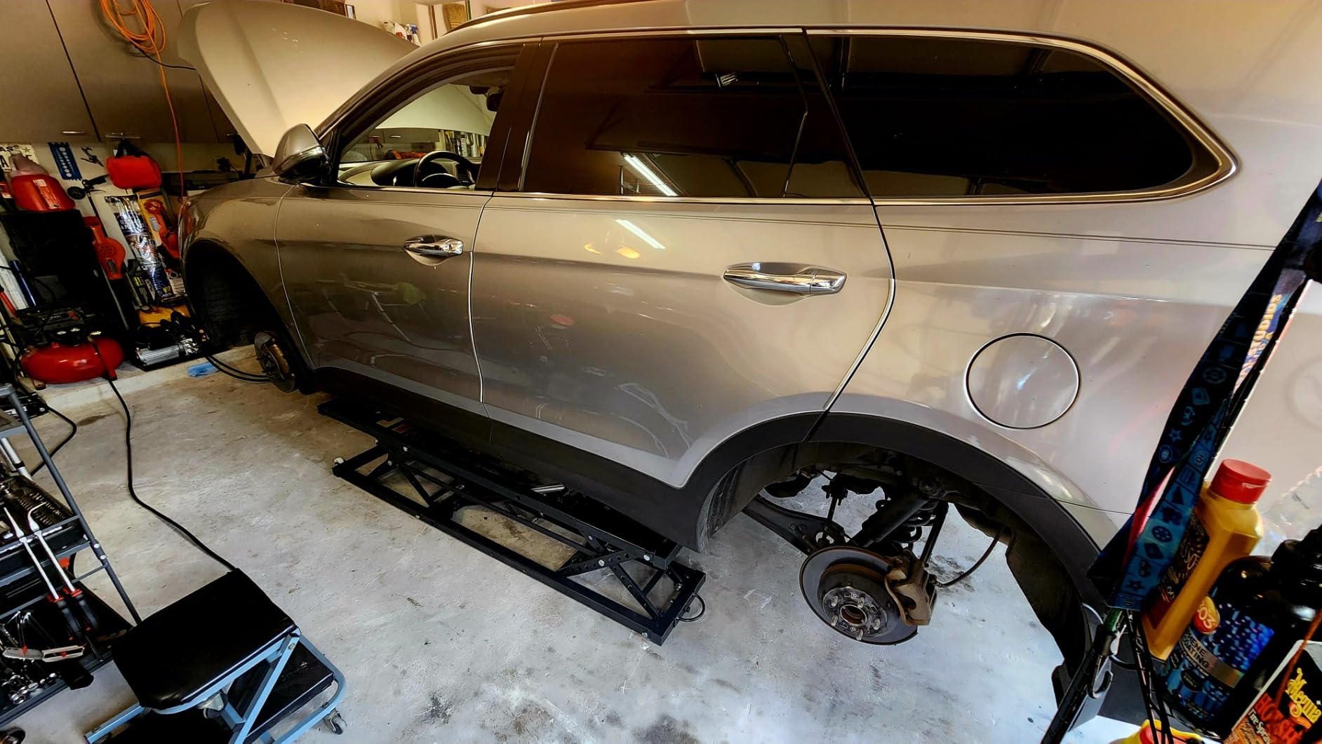 VEVOR 7000 LBS Portable Car Lift Hydraulic 29.4
