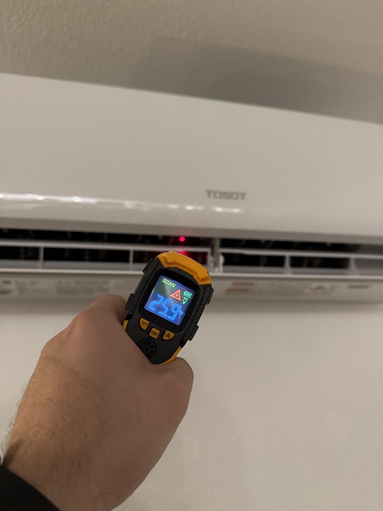 TOSOT 33,600 BTU Mini-Split Air Conditioner and Heating System, 21 SEER2 Wifi-Enabled Ductless Inverter AC Unit with 16ft Copper Line Set, Voice Controlled, 208-230V, Cosmo Series customer photo 1