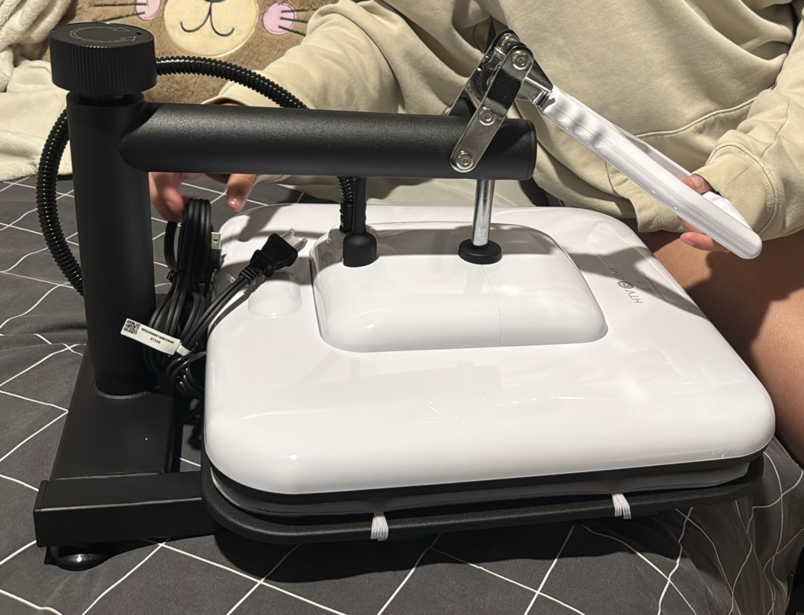 HTVRONT Heat Press Machine for T Shirts - Heat Press 15x15 for Sublimation | DTF, HTV Vinyl Projects| Swing Away Heat Press for Fabric, Wood, Ceramic| Ideal for Beginners and Professionals customer photo 1