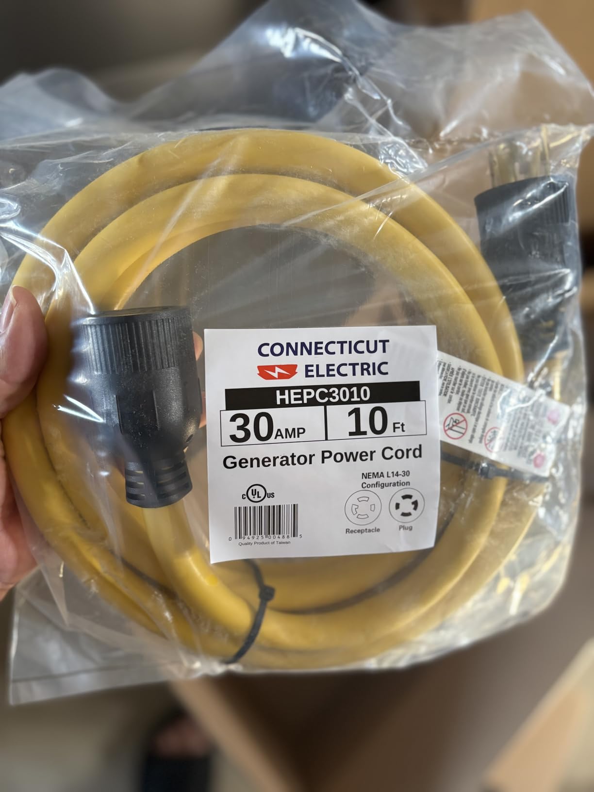 Connecticut Electric EmerGen Backup Power Manual Transfer Switch Kit - 30Amp 6-Circuit 7500 Watts customer photo 1