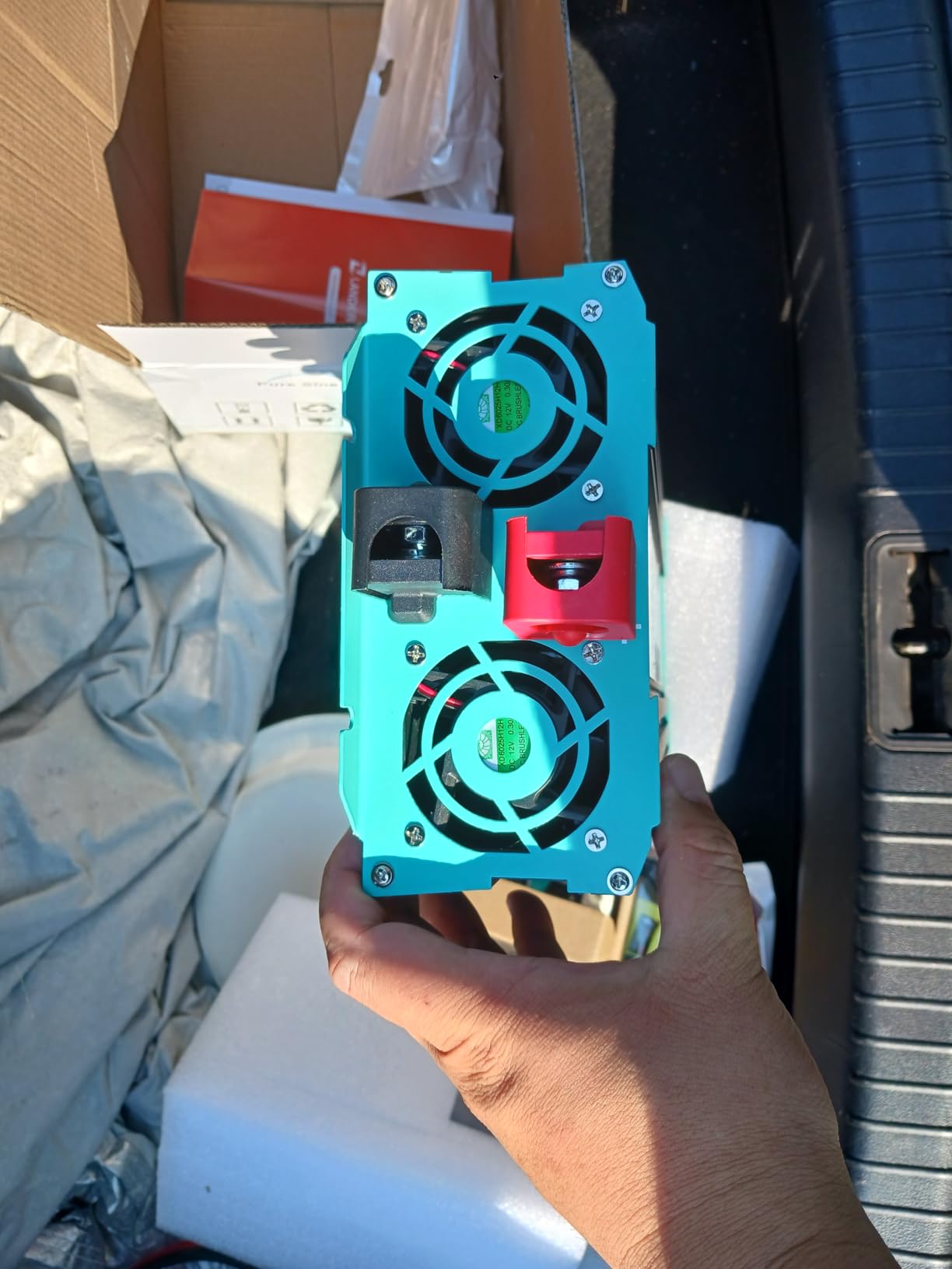 3000W Pure Sine Wave Inverter 12V DC to 120V AC 6000W Peak for RV customer photo 2