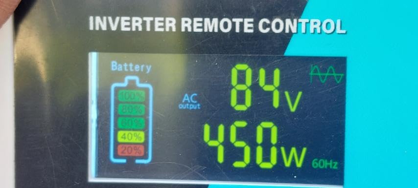 2000 Watt Inverter, 12V DC to 120V AC Pure Sine Wave 4000W Surge | Power Inverters with Remote Control, 3 AC Outlets, 30W USB-C, 5V/3.1A USB, Hardwire Port, for Solar, RV, Truck, Car, Vehicles customer photo 1