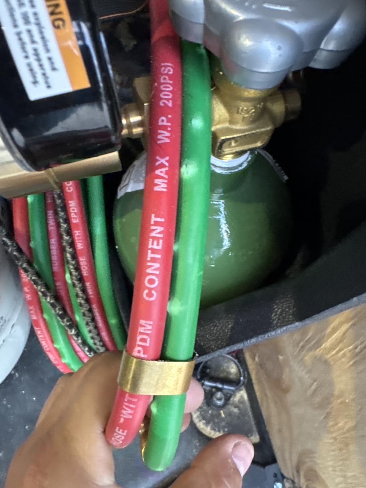 RX WELD Light Duty Oxy-Fuel Welding and Cutting Torch Kit | HVAC Brazing Set, Check Valves & Tote, Cylinders Not Included customer photo 2