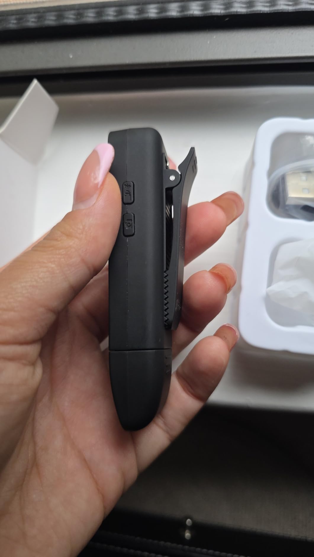Mini Body Camera with Audio & Video Recording - Small POV Cam 1080P with 64G Card - Wearable Personal Portable Cameras Recorder DV - Night Version Camcorder for Security Work Records Guard Traveling customer photo 1