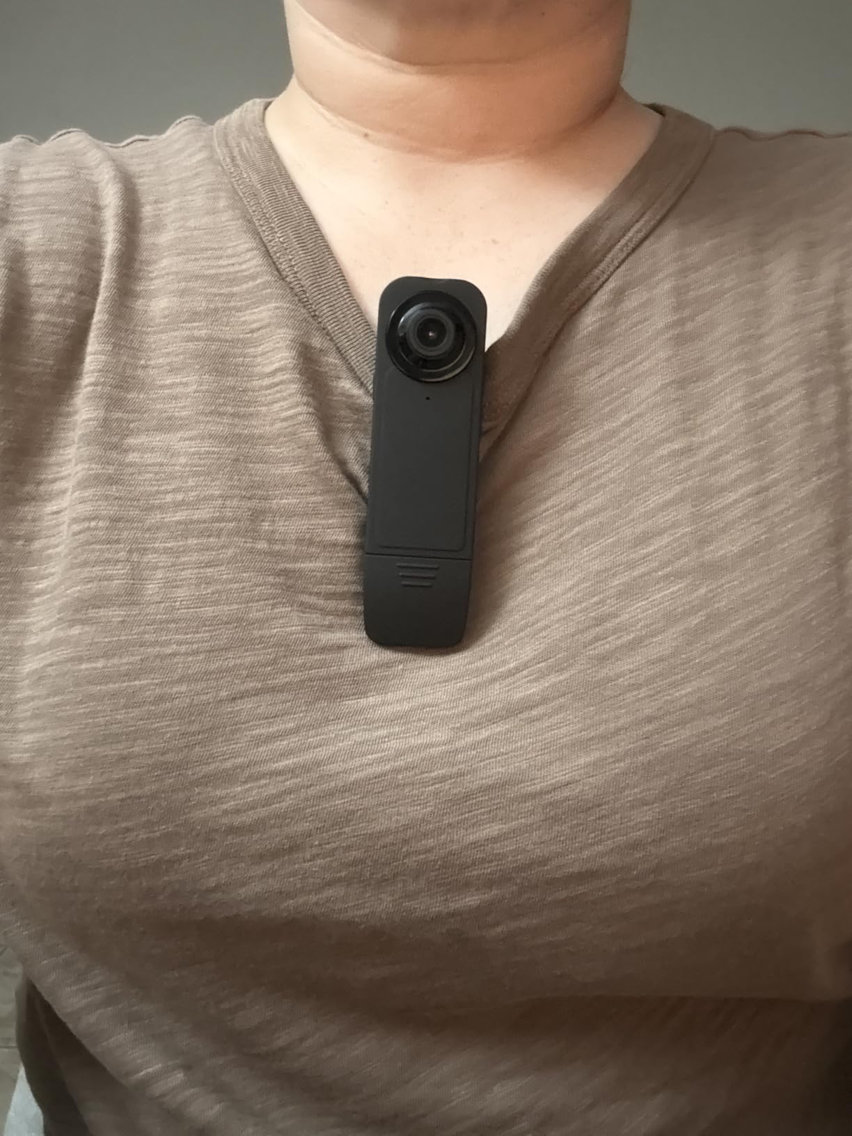 Mini Body Camera with Audio & Video Recording - Small POV Cam 1080P with 64G Card - Wearable Personal Portable Cameras Recorder DV - Night Version Camcorder for Security Work Records Guard Traveling customer photo 2