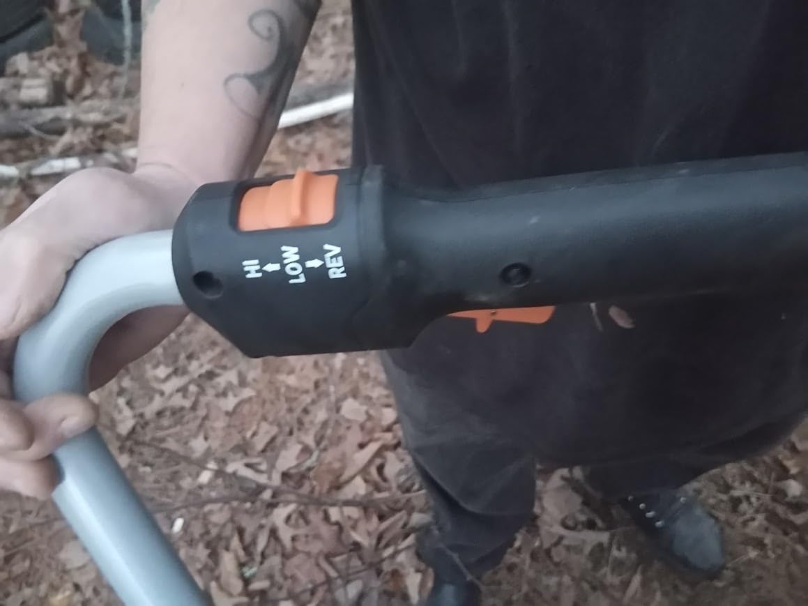 WORX Nitro 40V Brushless Cordless Earth Auger, Electric Post Hole Digger for Fence Posts with Drill Bit 8'', for Garden & Plant, Equivalent to a 45 CC Gas-Auger, Battery and Charger Included, WG865 customer photo 1