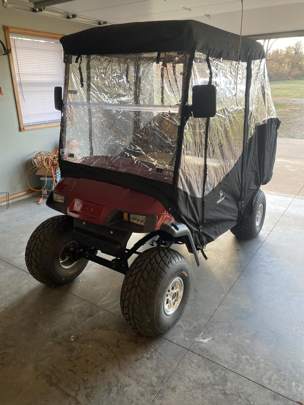 4 Passenger Golf Cart Enclosures Fit Ezgo RXV 80