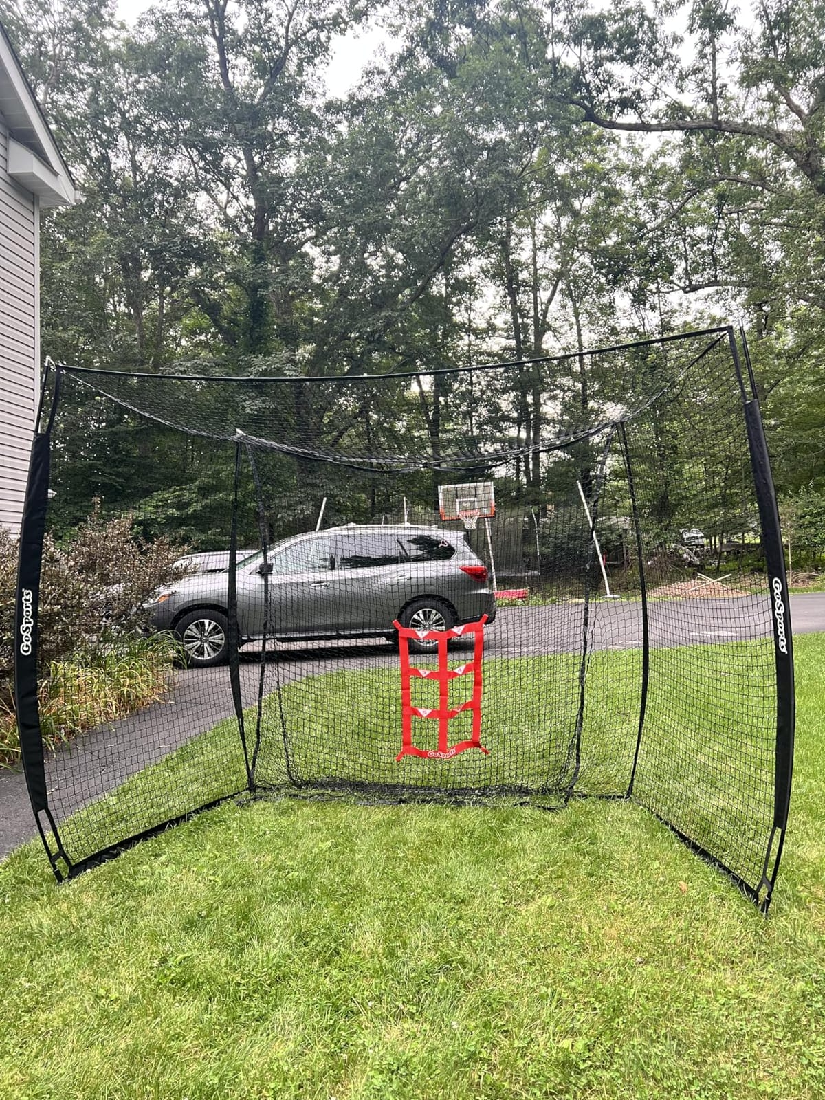 GoSports Baseball & Softball Portable Backstop Practice Net - 10 x 8 ft Hitting & Pitching Net for Backyard customer photo 1