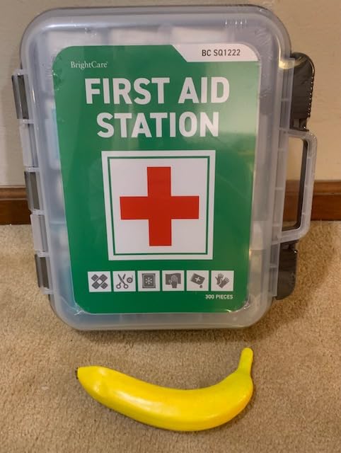 Large First Aid Kit Cabinet, Wall Mountable & Portable, OSHA Compliant | Tilting Shelves, Mounting Hardware Included, For Business, Office, School, Warehouse & Workplace customer photo 1