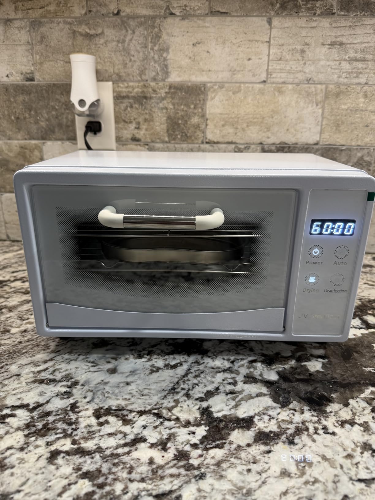 CGBE Nail Tool Sterilizer: 10L Sterilizer for Nail Tools with Timer Setting | Multi-Functional UV Cleaning Cabinet for Nail Tools, Home Use, Barbers, Beauty Salons, and Spas customer photo 1