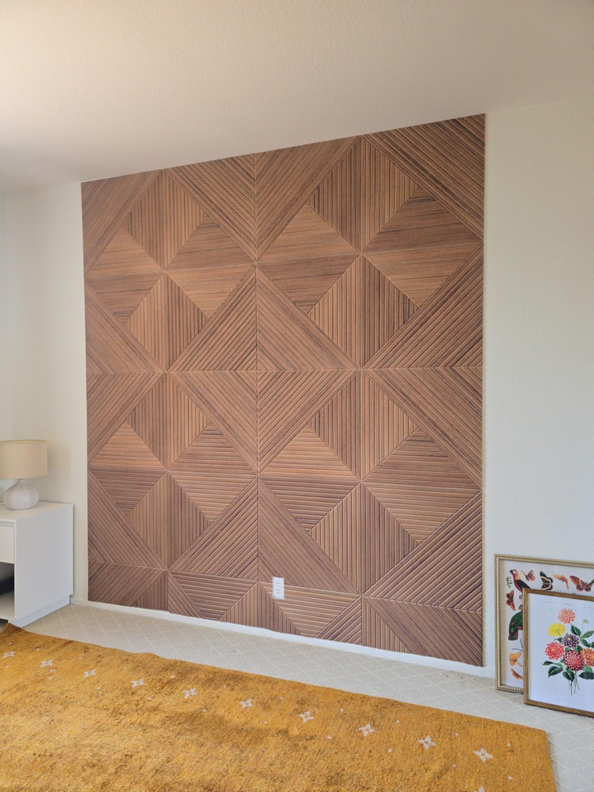 Soon Global Acoustical Wall Panels, 6-Piece 23.62 X 23.62 Inches Art Acoustic Panels, Decorative Acoustic Panels, Acoustic Wall Panels, Sound Absorbing Wall Art, Arcadian Vortex customer photo 1