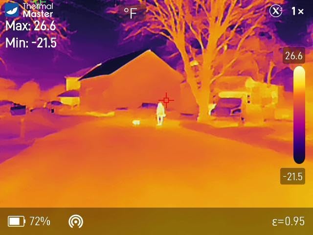 Thermal Master Handheld Thermal Camera, 512×384 X³IR Resolution, Thermal Imaging Camera with 2MP Visual Camera, 640×480 3.5