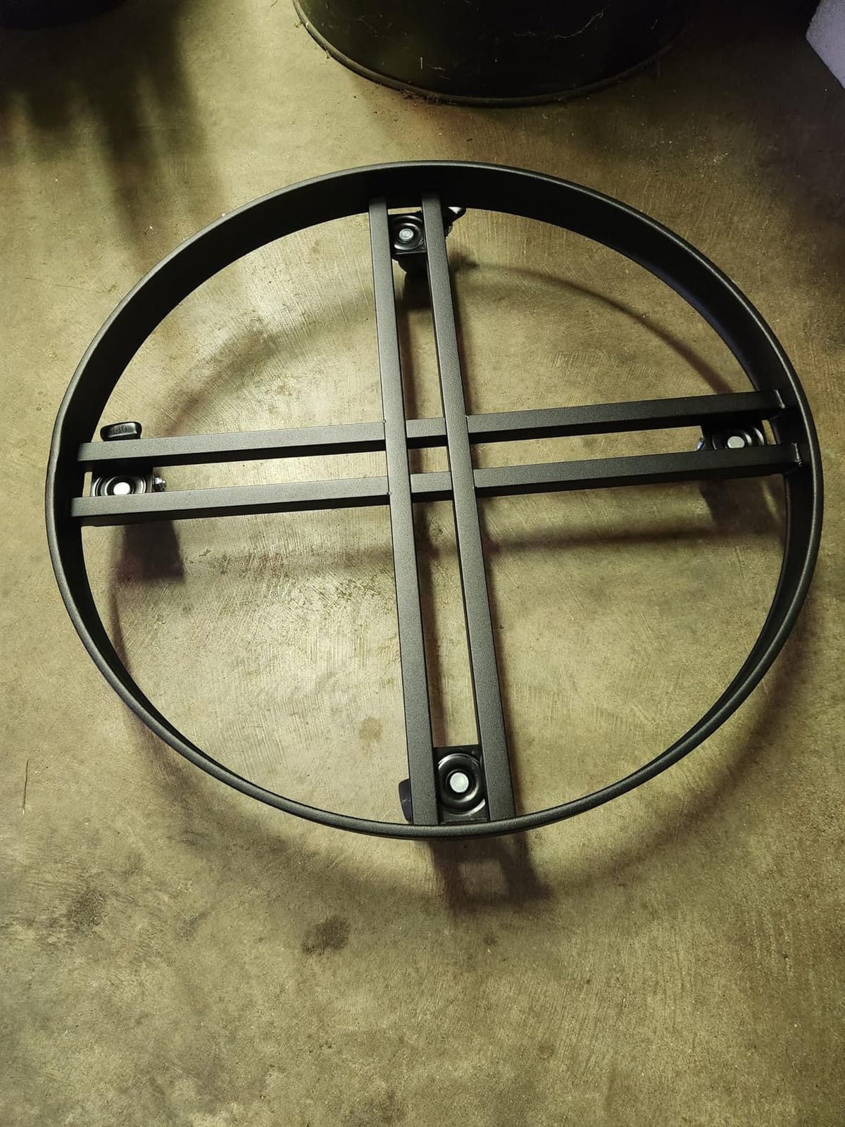 Heavy Duty 55 Gallon Drum Dolly - 2000LB Capacity Stainless Steel Barrel Cart w/4 Swivel Casters | Industrial Warehouse Drum Mover | Non-Tip Design & Steel Frame customer photo 1