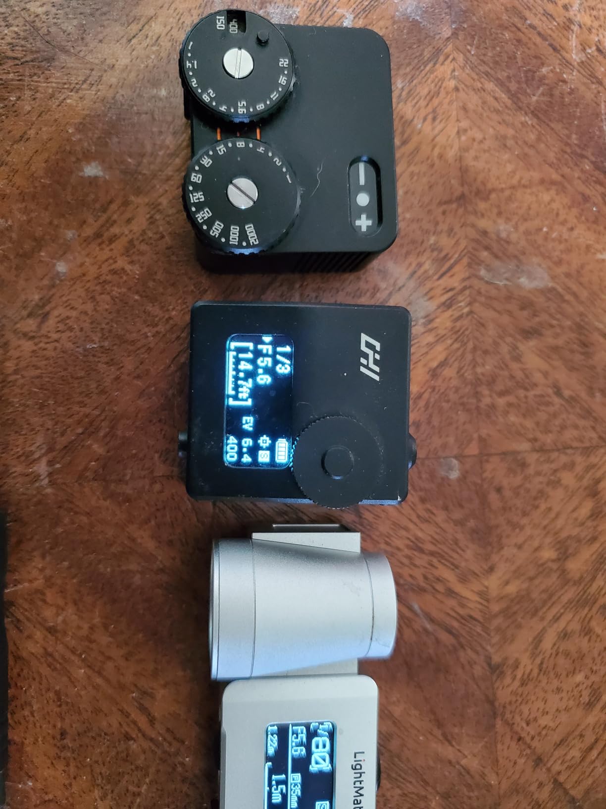 CHI L.D. Light Meter Pro (Black) for Vintage Cameras and Film Photography | Precise Camera Rangefinder with Lighting and Laser Distance Measure for Leica / Rollei / Fujifilm Camera customer photo 1