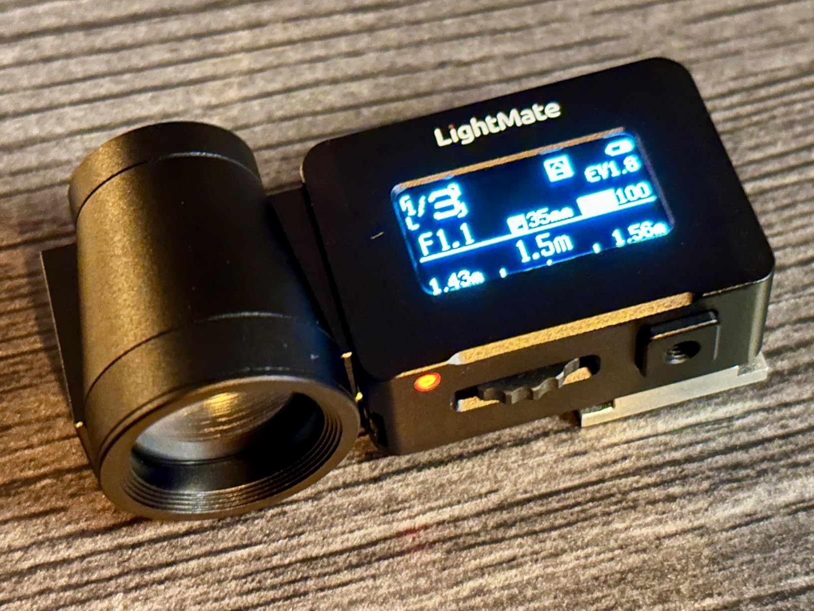 LightMate Area 2S Light Meter Photography & OV-X1 17° Retro Viewfinder, 0.96