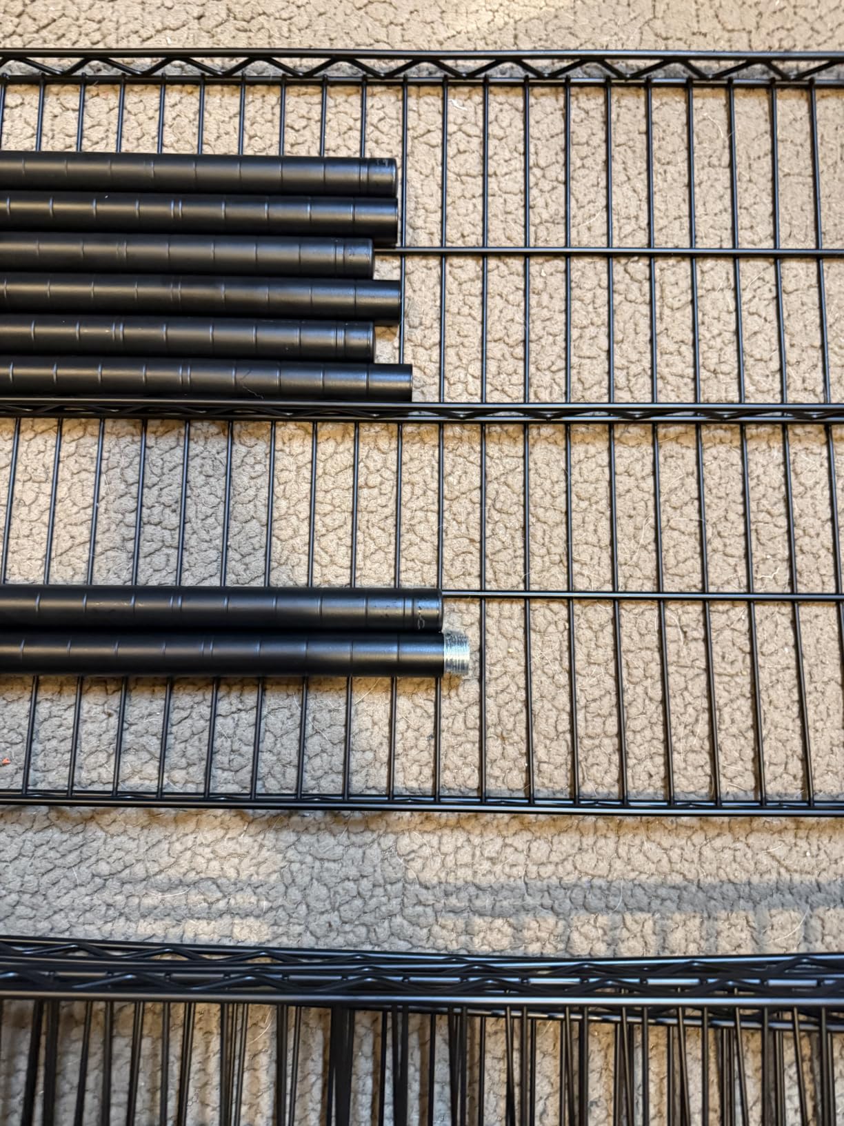 REIBII 3200LBS Storage Shelves 55.5