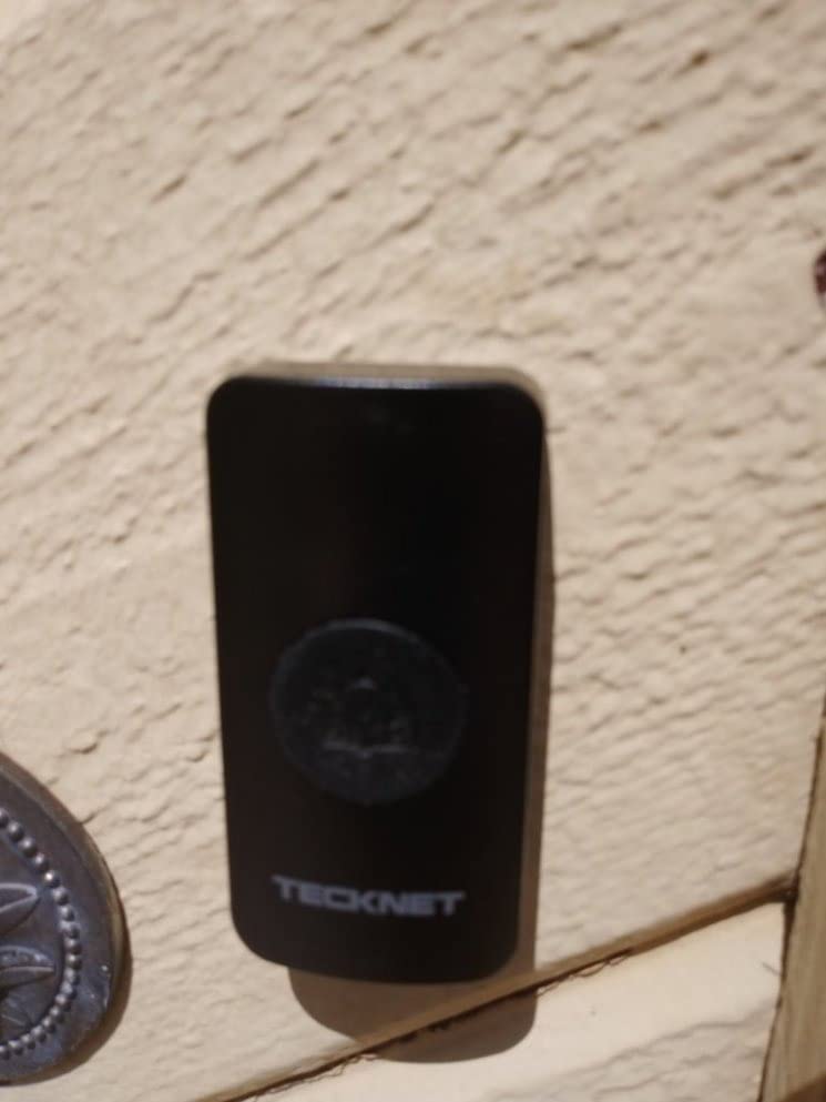 TECKNET Solar Wireless Driveway Alarm with 2600FT Long Range & 36 Melodies & 5 Volumes and Supports 4 Zones Weatherproof Motion Sensor Alarm to Protect Inside/Outside Property (1 Receiver 1 Sensor) customer photo 2