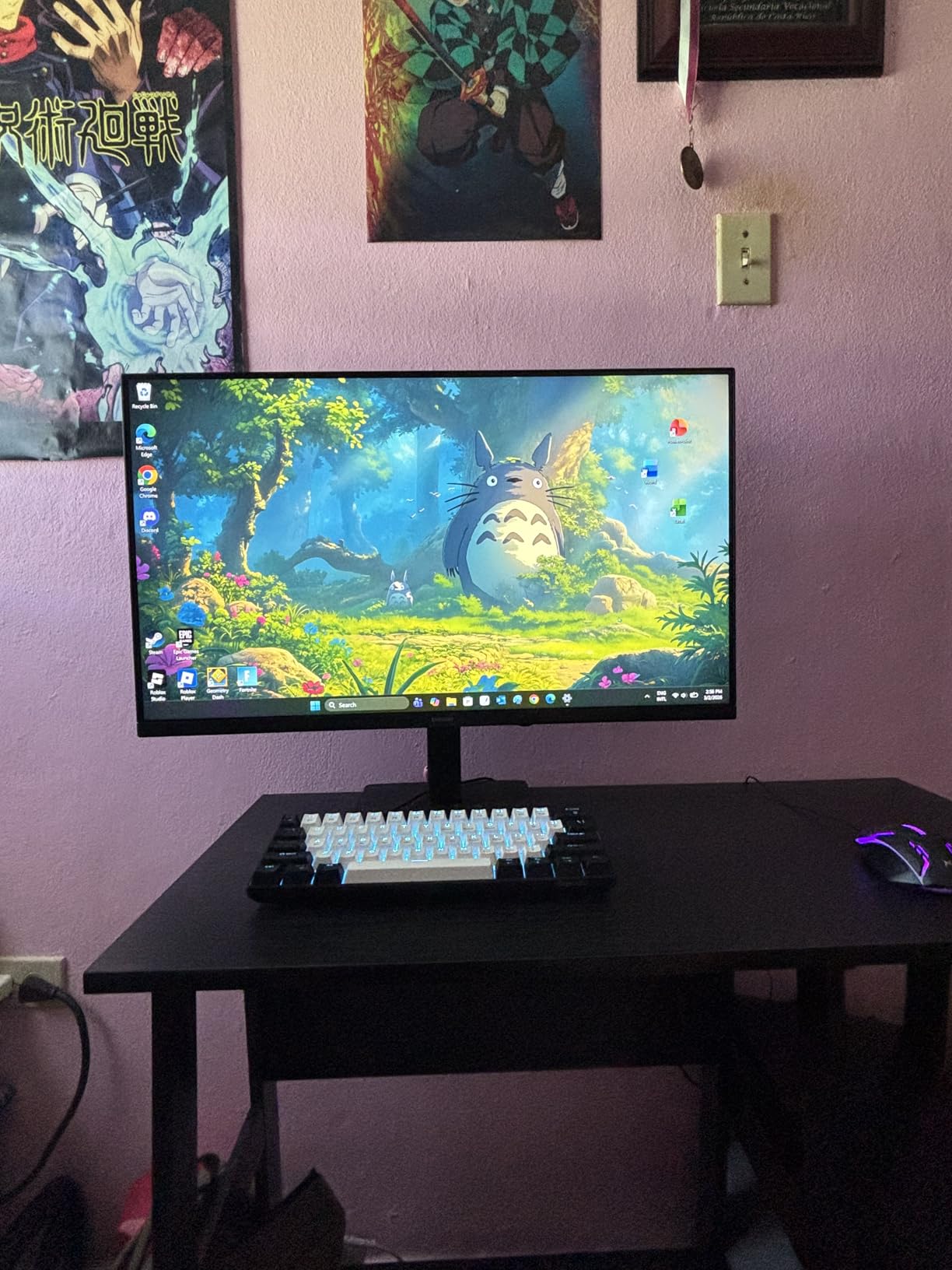 Samsung 24 inch S3 (S32GF) FHD High Resolution Monitor with IPS Panel | Flicker Free, Eye Saver Mode, LS24F320GANXZA, 2025 customer photo 1