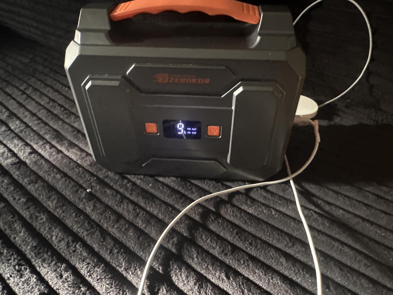Portable Solar Generator with Panel, 300W Portable Power Station with Foldable Solar Panel 40W, 110V AC Outlet 100W Camping Solar Power Bank Lithium Battery Pack for Home Use RV Outdoor Power Outage customer photo 1