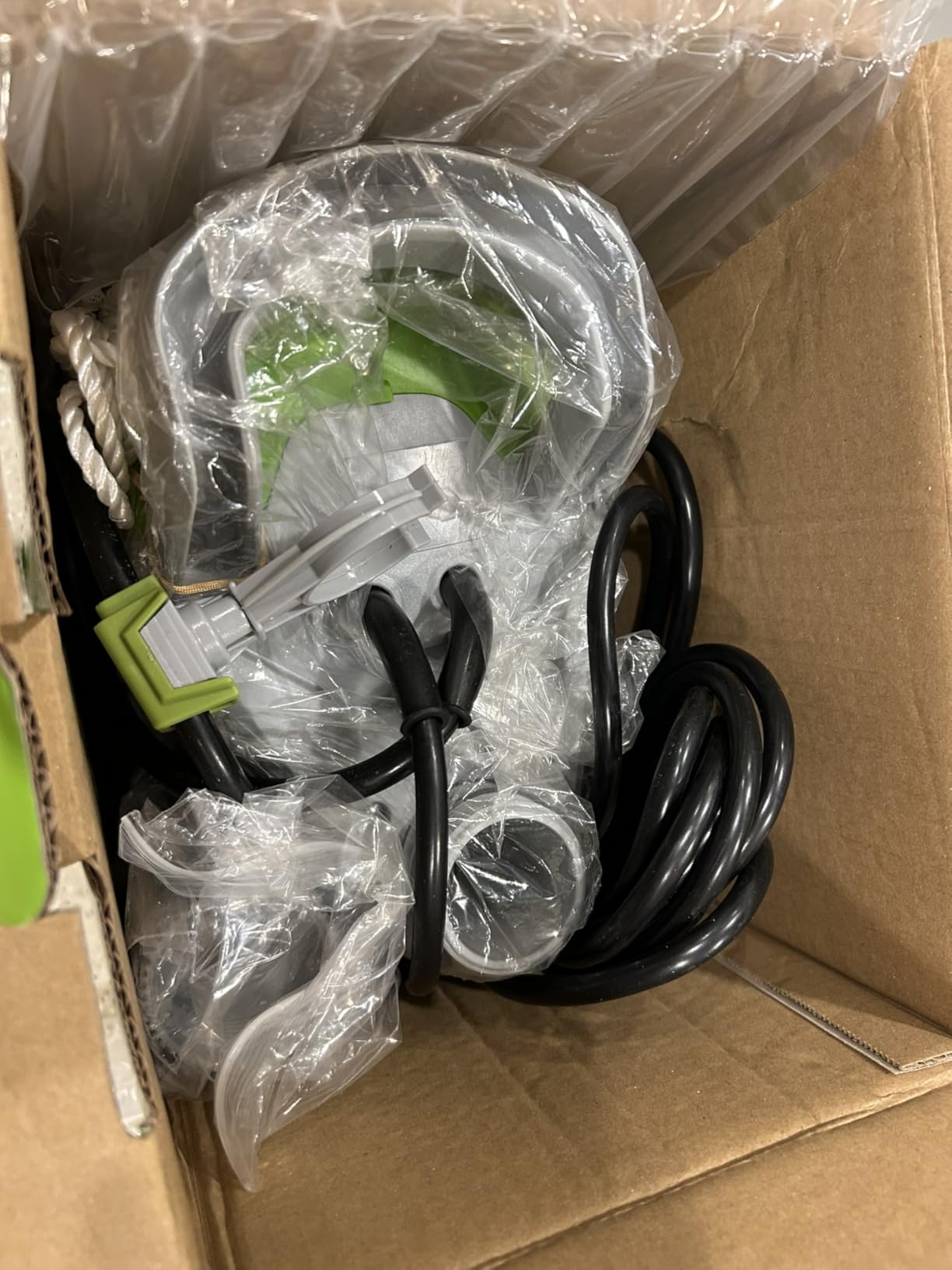 Green Expert Submersible Sump Pump, 1.5HP 5500GPH Effluent/Sewage Pump for Dirty Water, Auto/Manual Tethered Float, Adjustable Intake Base, 25ft Cord, Solids up to 0.8in, Basement Pit Drainage customer photo 2