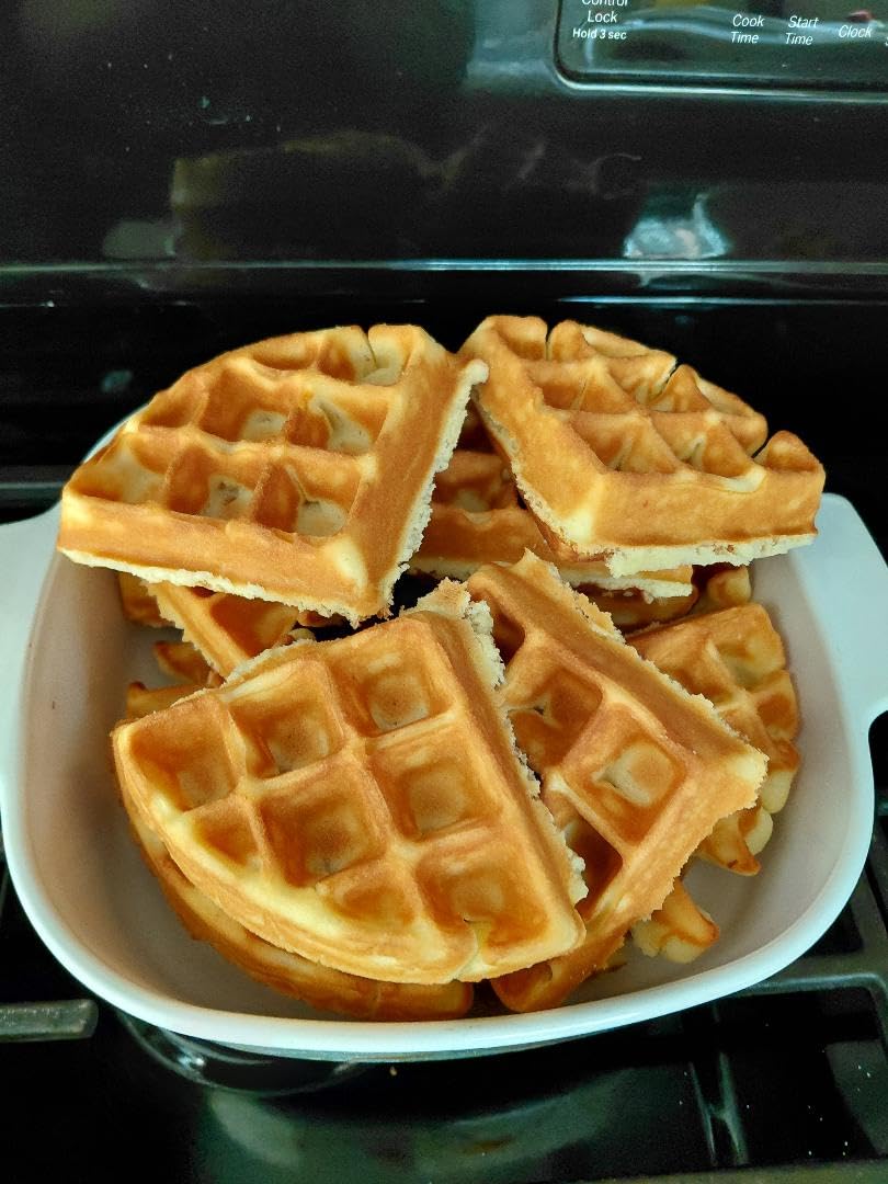 Hehinton 110V 1300W Commercial Belgian Liege Waffle Maker, Rotatable Croffle Machine with 122-572℉ Temp Control, 0-5min Timer, 7