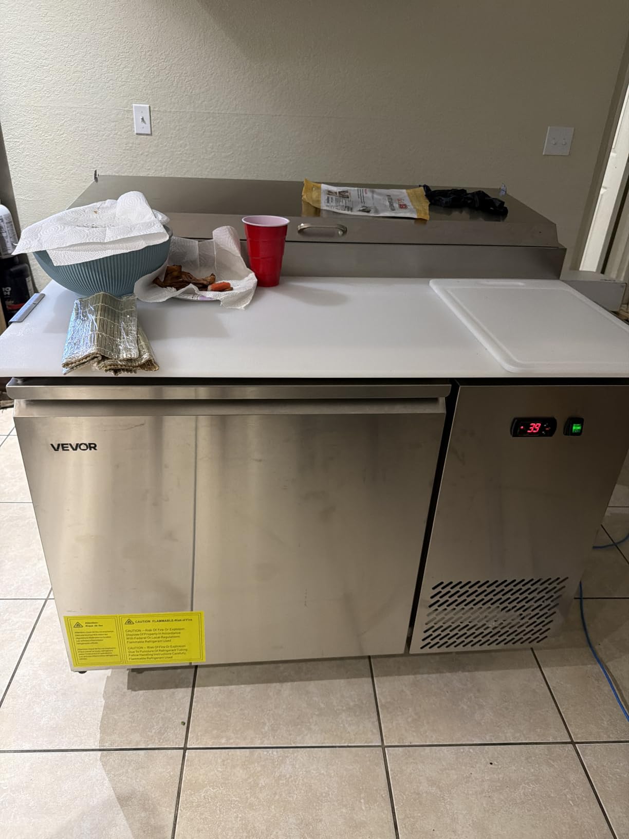VEVOR Chef Base Refrigerator, 52