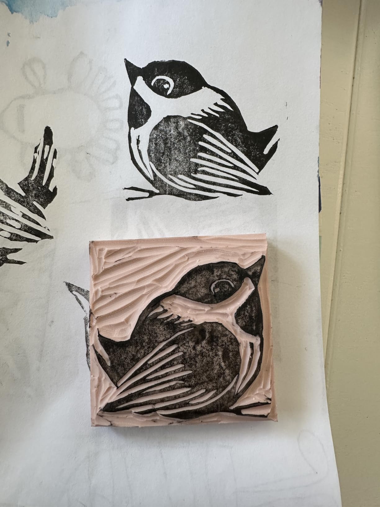 Bobblebro Linocut Kit for Printmaking - Arts and Crafts for Adults customer photo 1
