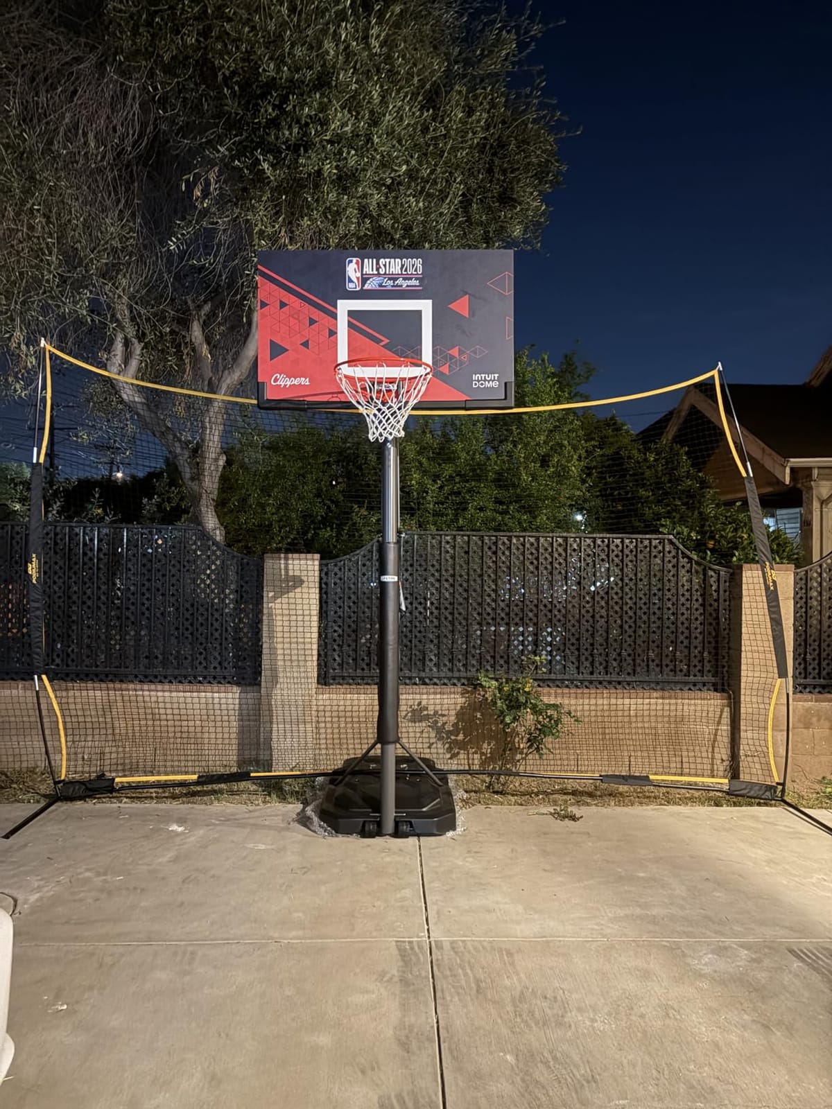 PodiuMax 16x10FT Backstop Net for Lacrosse & Baseball & Soccer Barricade | Stable Steel Frame, Durable Tear-resistant Net, Large Protective, Multi-Sport Use, Portable & Easy Setup for Backyard customer photo 2