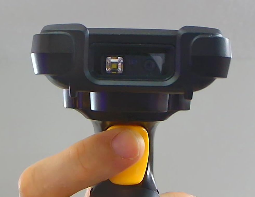 MUNBYN Android 14 Barcode Scanner with Trigger Handle, Works with Honeywell HS7 QR Scanner, 4GB+64GB Handheld PDA, 4-inch Touchscreen, IP65 Rugged, 5000mAh customer photo 1