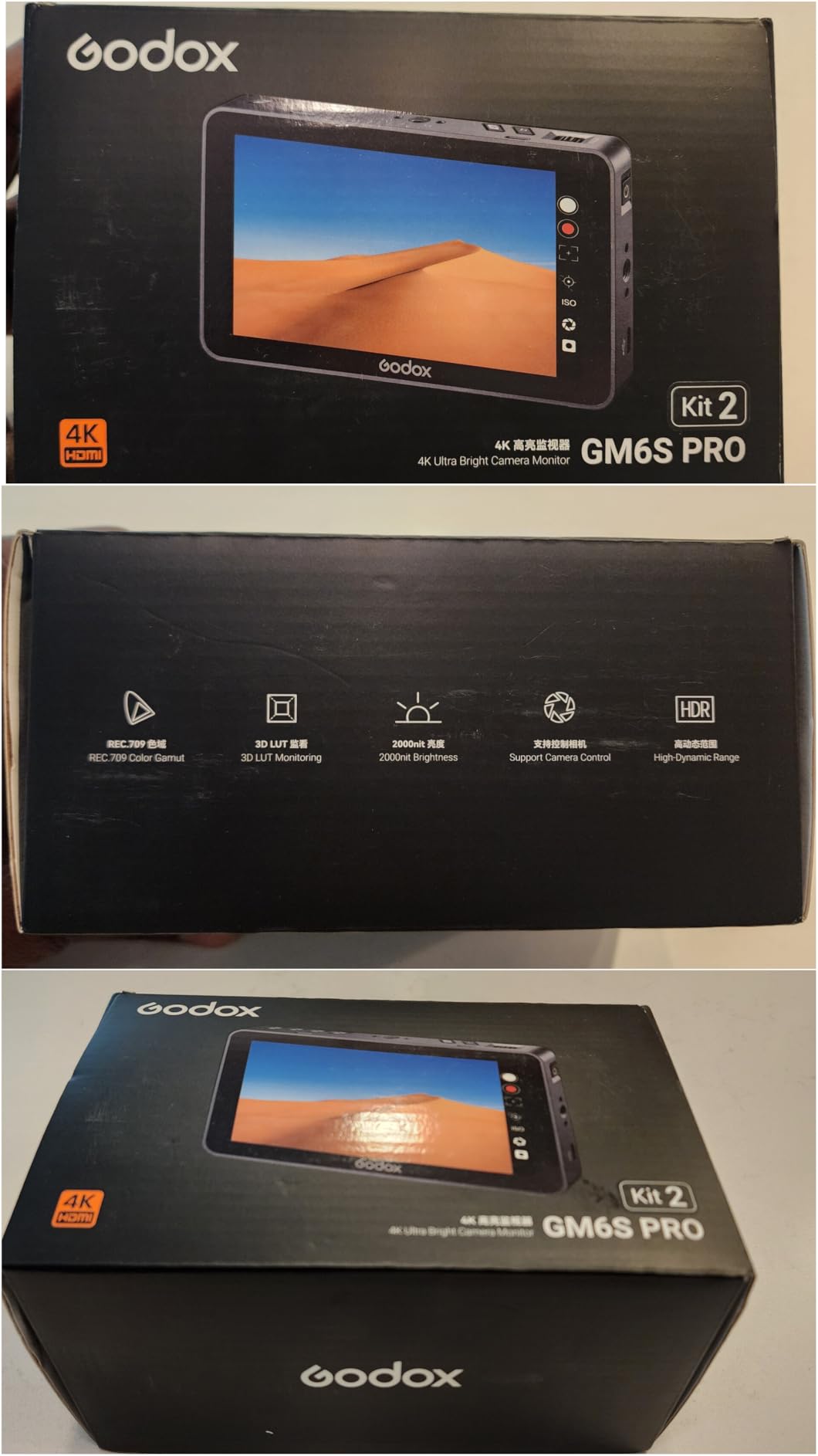 GODOX GM6S Pro Ultra Bright Camera Monitor 5.5