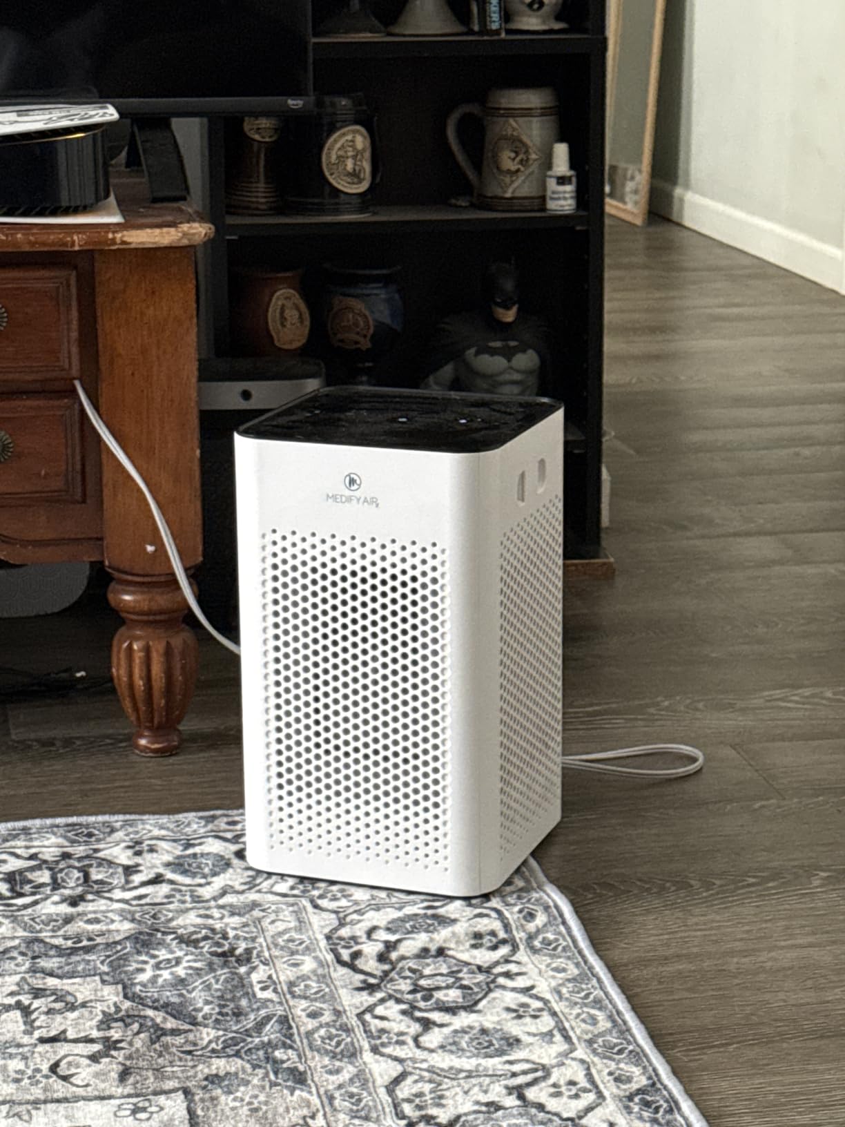 Medify MA-112 Air Purifier V3.0 with HEPA Filter | 5,948 ft² Coverage in 1hr for Smoke, Wildfires, Odors, Pollen, Pets | Quiet Removal to 0.3 Microns | White, 1-Pack customer photo 1