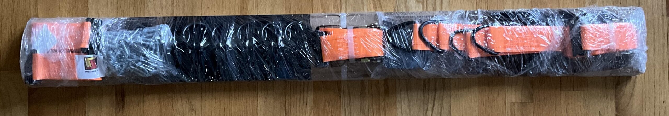 Wellmax 36PC E Track Rail Kit, Heavy Duty Tie Down for Enclosed Trailers | E-Coated Steel, 1467 lb WLL, Ratchet Straps, O-Rings & Tie-Offs, Fits Trucks, Vans & Cargo Trailers, E Track Kit Tie Down customer photo 2