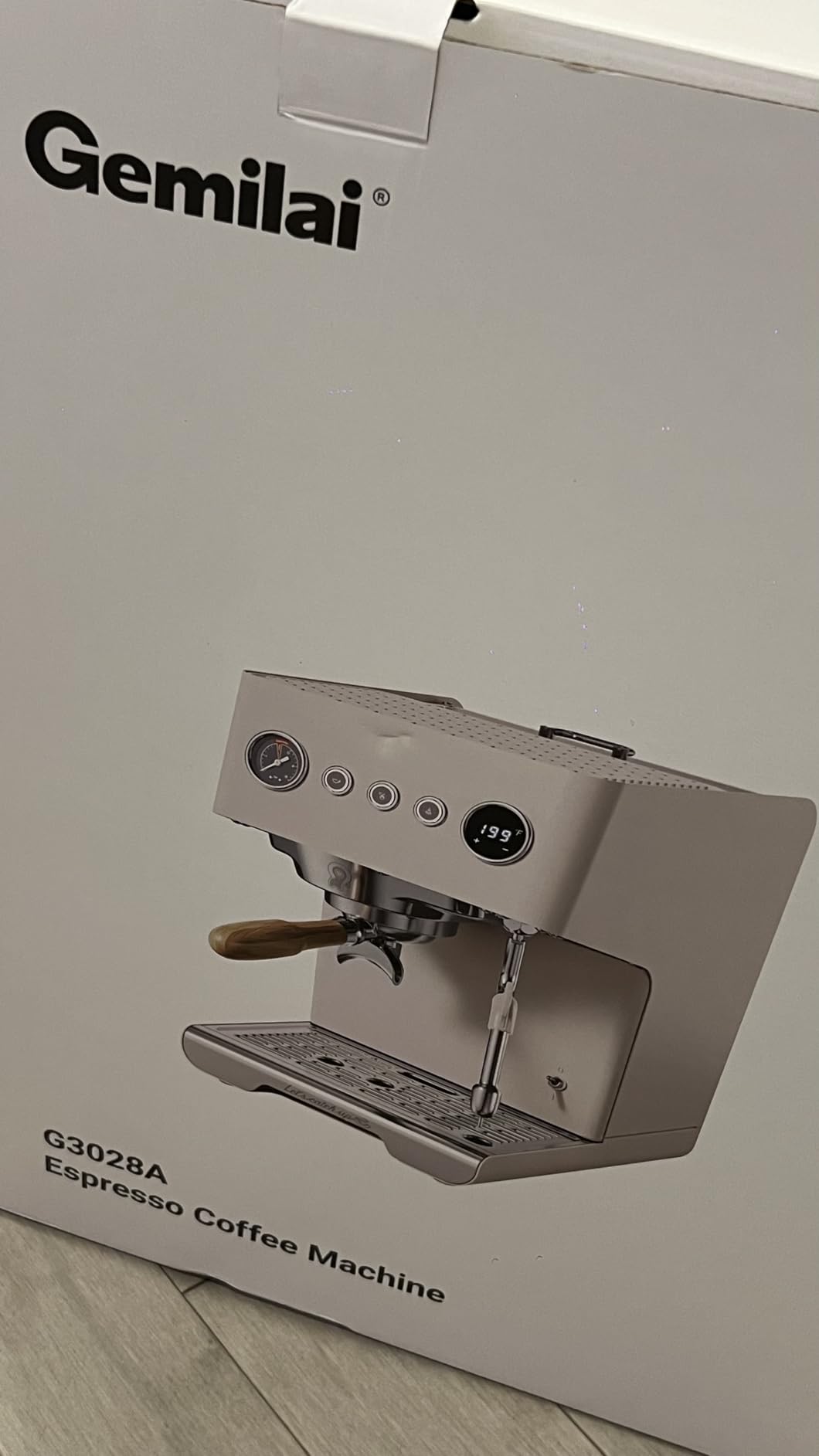 Gemilai G3028A Espresso Machine, 15 Bar Professional Coffee Maker with Adjustable Pressure & Automatic Milk Frother, Dual PID & 550ml Boiler customer photo 1