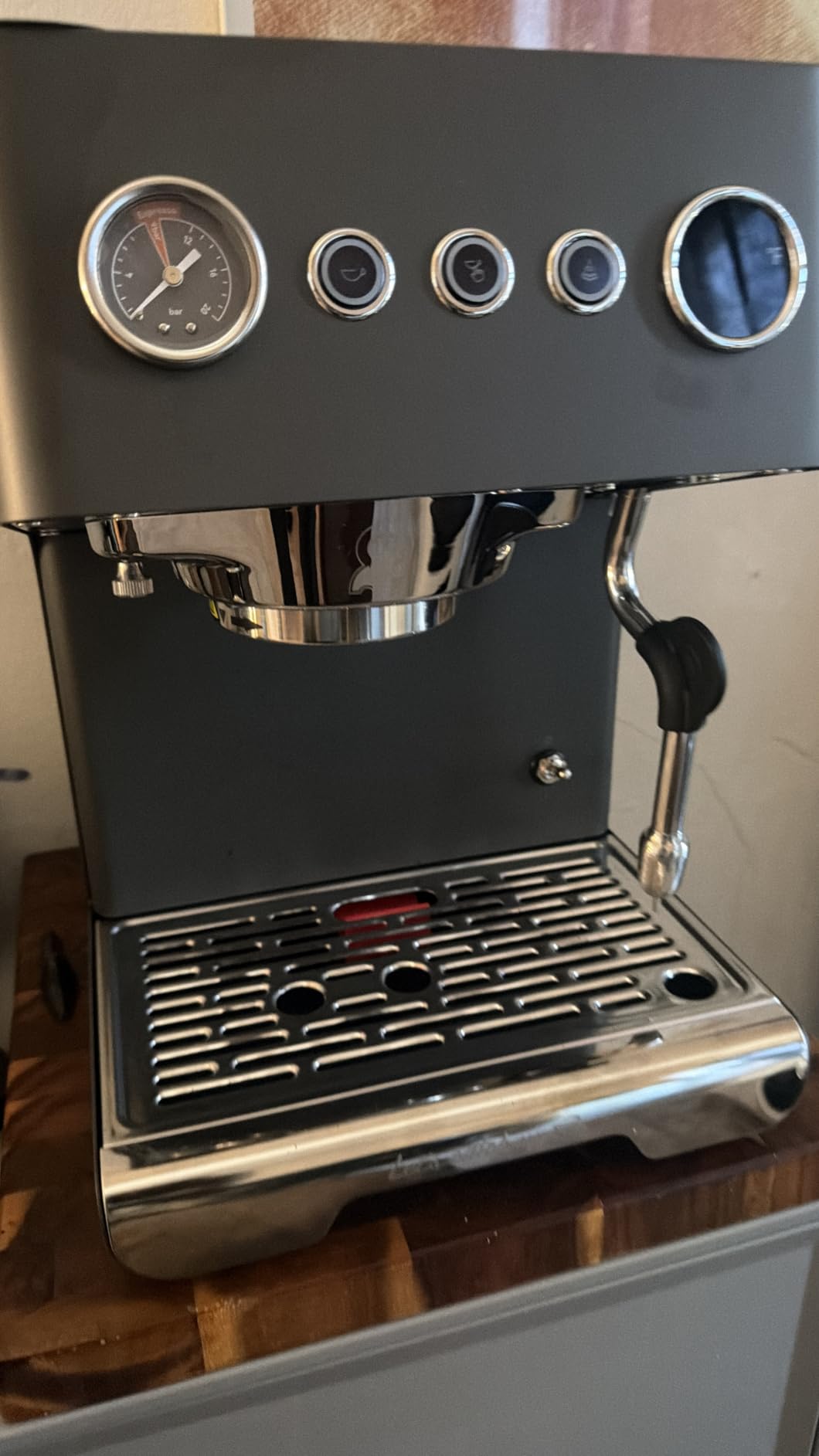 Gemilai G3028A Espresso Machine, 15 Bar Professional Coffee Maker with Adjustable Pressure & Automatic Milk Frother, Dual PID & 550ml Boiler customer photo 2