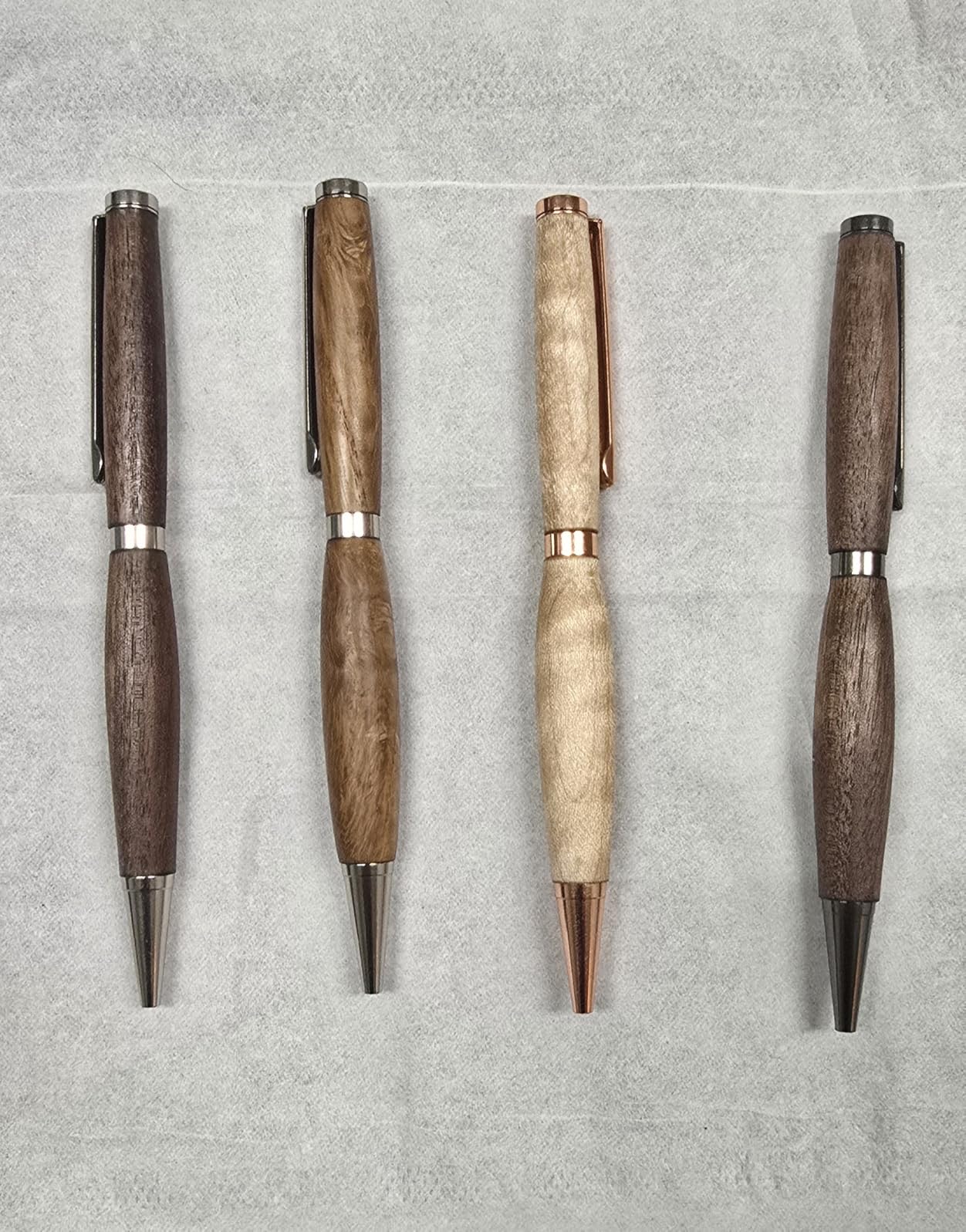Pen Turning Kit for Lathe, MT2 Pen Mandrel Saver | Pen Kits for Woodturning, 7mm Slimline Pen Kit with 7pc Barrel Trimming System customer photo 2