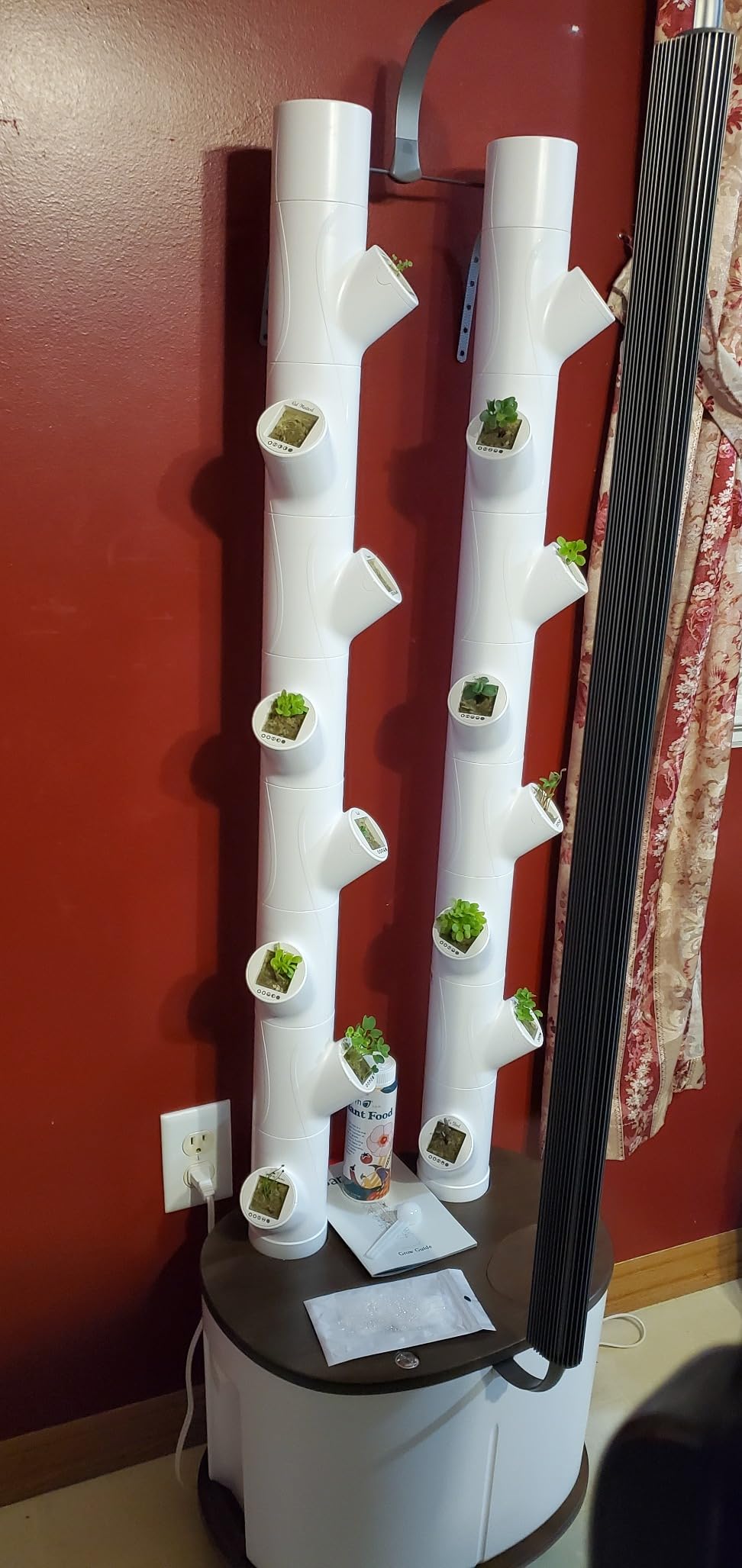 Gardyn Studio 2 Hydroponics Growing System - 16 Non-GMO Plants, Herbs, Vegetables - Smart Tower customer photo 2
