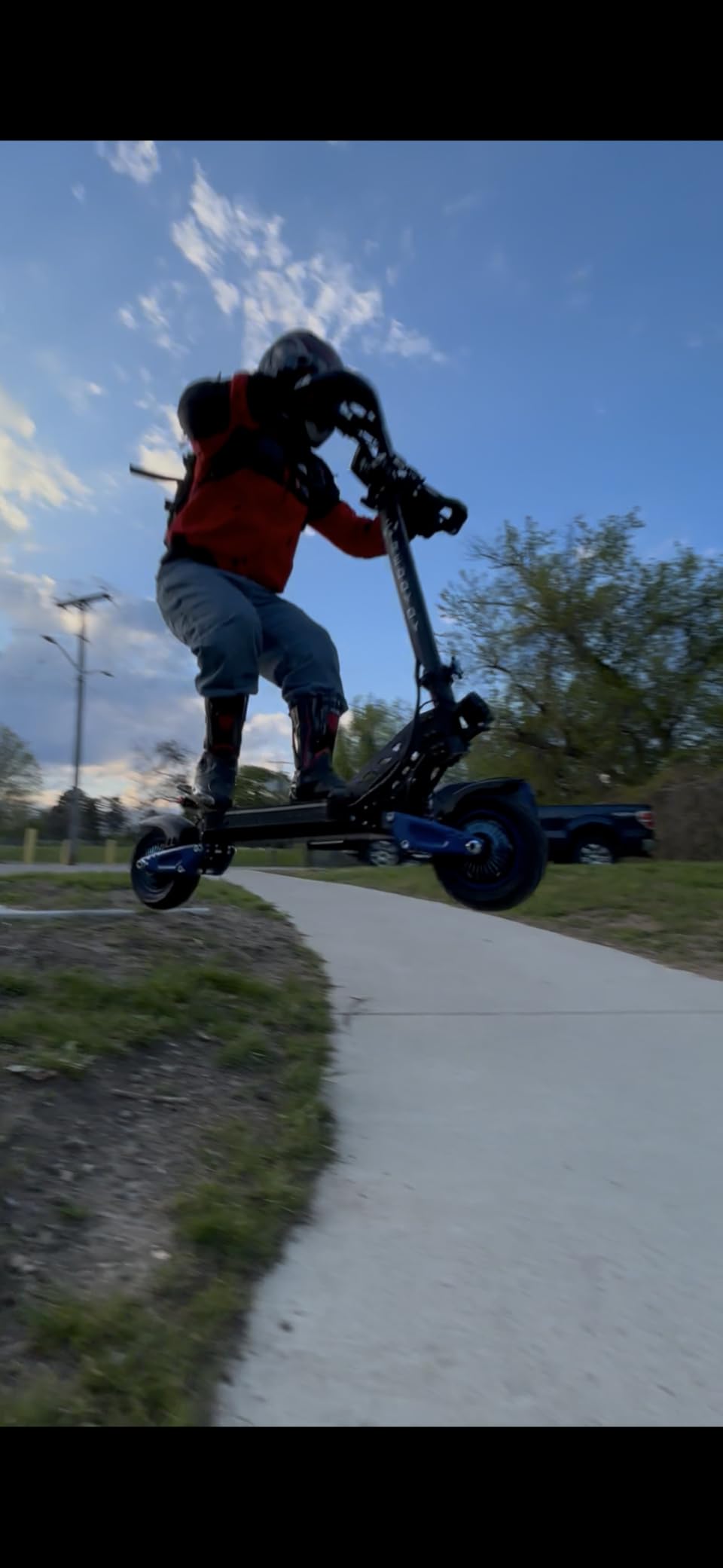 JUNLING RD2 Electric Scooter for Adults, 5000W Dual Motor Electric Scooter | 50 Mph Top Speed, 55 Miles Max Range, 60V/25AH Battery, Dual Suspension Hydraulic Braking System, 10.5